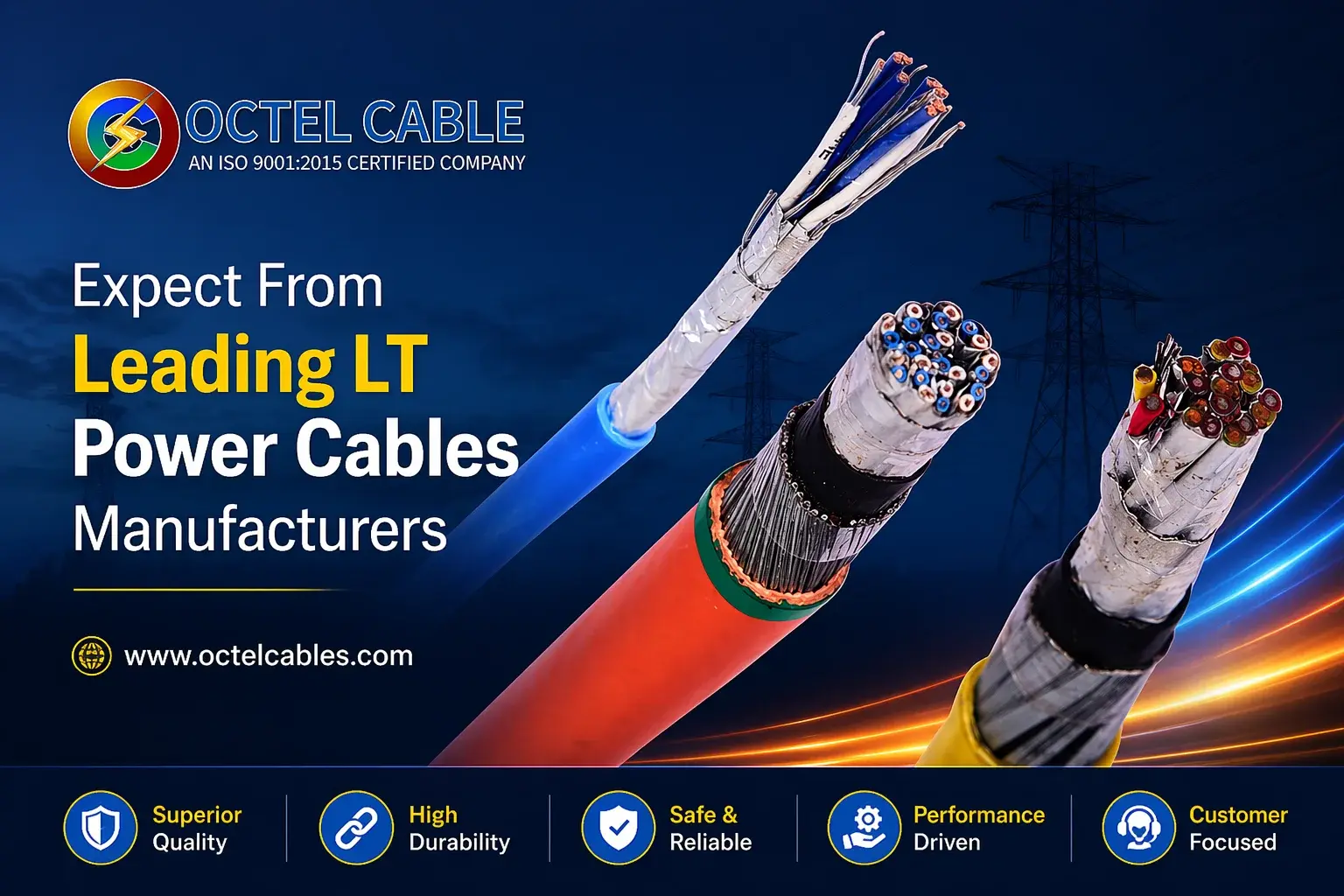 LT power cables manufacturers