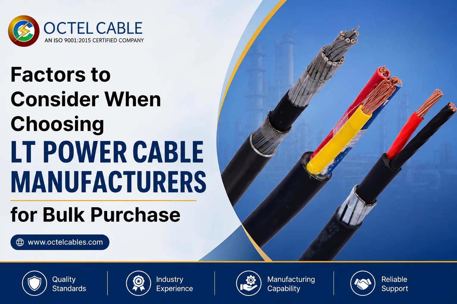 LT Power Cables Manufacturers